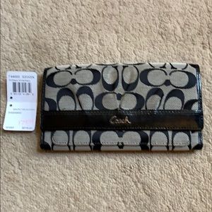 Coach signature wallet